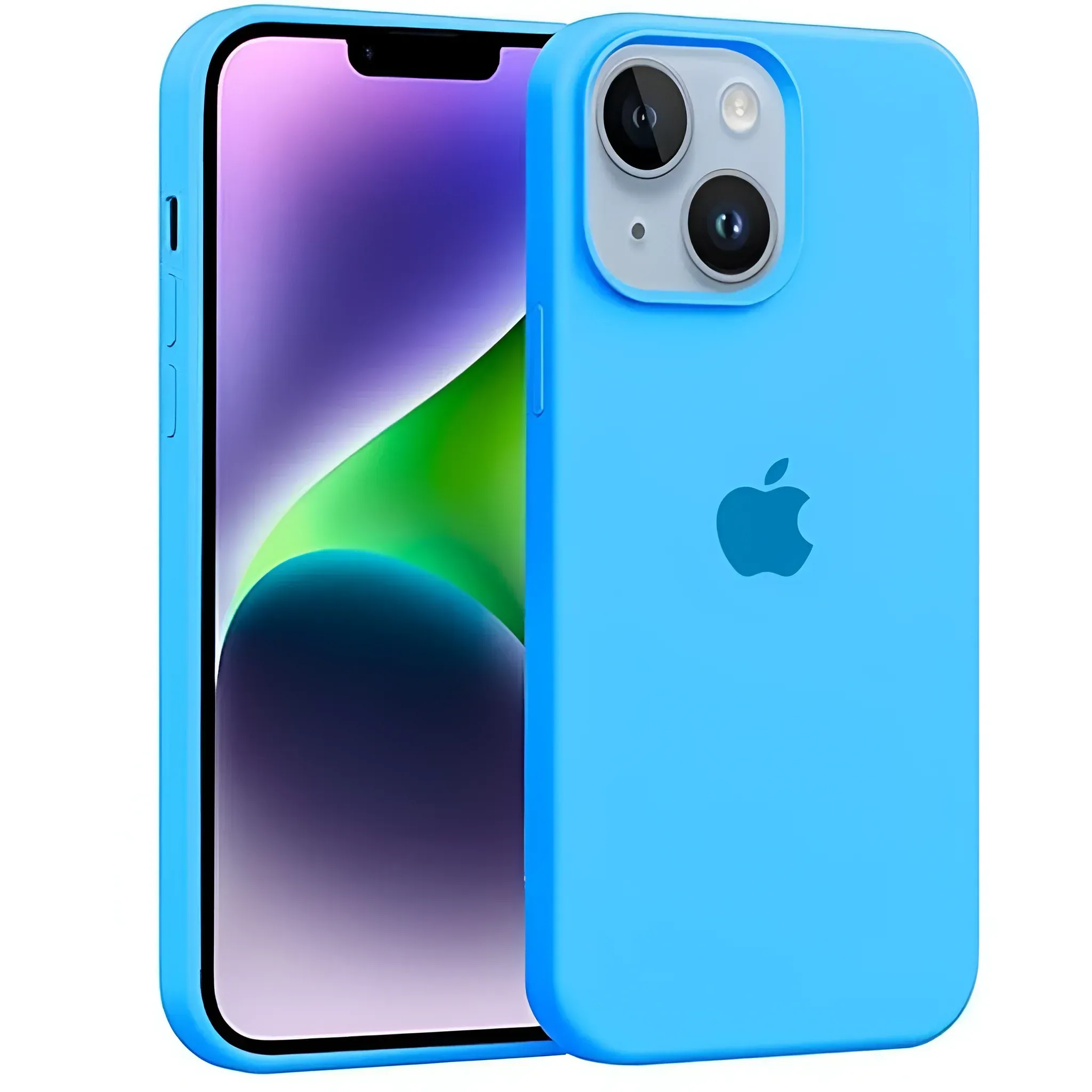 Silicone case iPhone 17 Pro Max nebo plava